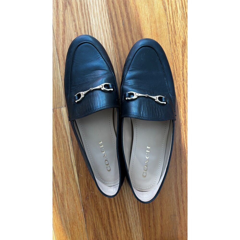 Women's Coach Leather Loafers